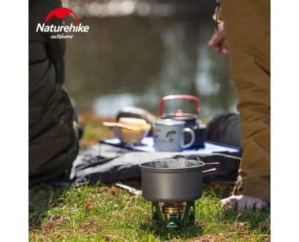 Пальник спиртовий Naturehike NH Alcohol Burner steel NH18L001-T, зелений