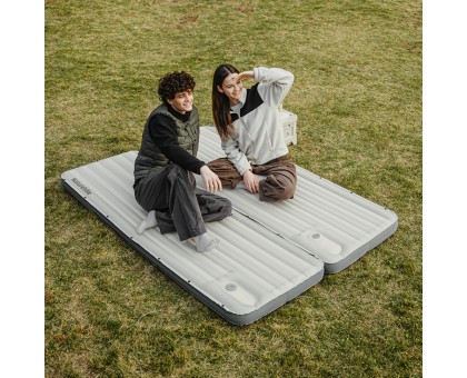 Надувний матрац Naturehike CNK2450WS034 одинарний, 95мм, з мішком Надувний матрац Naturehike CNK2450WS034 одинарний, 95мм, з мішком