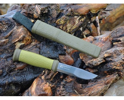 Набір Morakniv Outdoor Kit MG Ніж Outdoor 2000+Сокира Camping axe Нержавіюча сталь Зелений колір