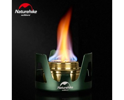 Пальник спиртовий Naturehike NH Alcohol Burner steel NH18L001-T, зелений