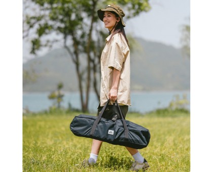 Naturehike Складаний стіл T01, 89х60 см: вуглецева сталь, бежевий