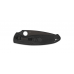Ніж Spyderco Resilience Black Blade FRN, полусеррейтор