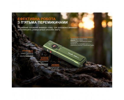 Ліхтар наключний Fenix E06R PRO помаранчевий: яскравий EDC ліхтар від Fenix