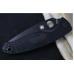 Ніж Spyderco Resilience Black Blade FRN, полусеррейтор