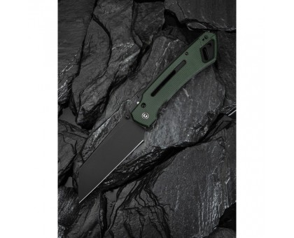 Ніж складаний Civivi Buster FG Green C24052-3: Надійність та стиль Ніж складаний Civivi Buster FG Green C24052-3: Надійність та стиль