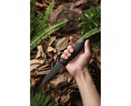 Ніж Ganzo G806BW-BK чорний з чохлом – якість та надійність від Ganzo