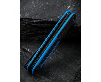 Ніж складаний Civivi KwaiQ Milled Blue/Black C23015-3 Ніж складаний Civivi KwaiQ Milled Blue/Black C23015-3