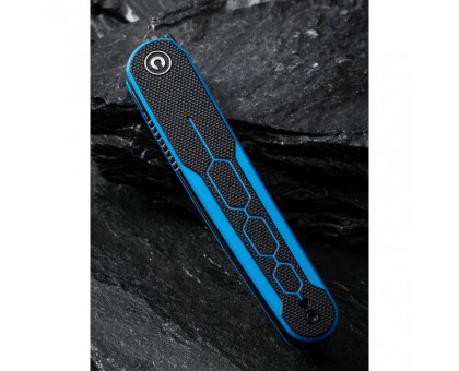 Ніж складаний Civivi KwaiQ Milled Blue/Black C23015-3 Ніж складаний Civivi KwaiQ Milled Blue/Black C23015-3