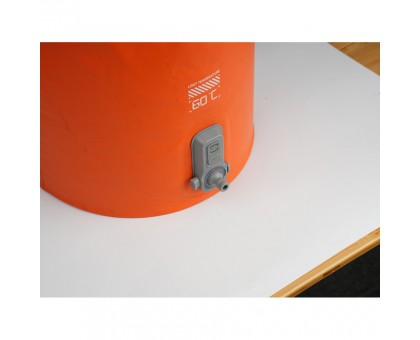 Портативний душ Flextail Tiny Shower Bucket 20л з насосом, помаранчевий