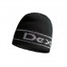 Шапка водонепроникна Dexshell Beanie Reflective Logo чорна з лого 