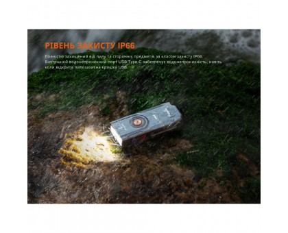 Fenix E06R Білий: Лімітований Наключний Ліхтар - Справжній Ексклюзив!