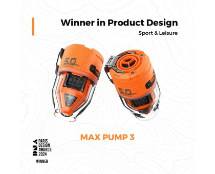 Flextail Max Pump 3: Кемпінговий насос-ліхтар (Помаранчевий) Flextail Max Pump 3: Кемпінговий насос-ліхтар (Помаранчевий)