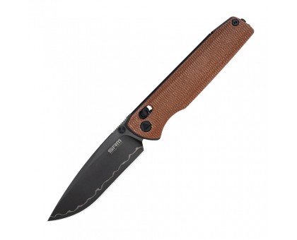 Ніж складаний SRM Terrier 258L-MN2 коричневий: якість та стиль від SRM