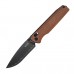 Ніж складаний SRM Terrier 258L-MN2 коричневий: якість та стиль від SRM