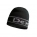 Шапка водонепроникна Dexshell Beanie Reflective Logo чорна з лого 