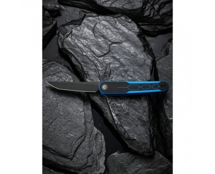 Ніж складаний Civivi KwaiQ Milled Blue/Black C23015-3 Ніж складаний Civivi KwaiQ Milled Blue/Black C23015-3