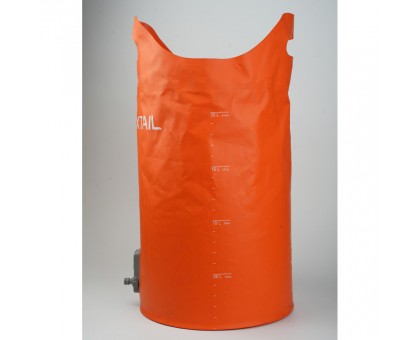 Портативний душ Flextail Tiny Shower Bucket 20л з насосом, помаранчевий