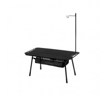 Складаний стіл Naturehike CNK2450JJ025, 80х40 см, алюміній, чорний