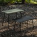 Легкий складаний стіл Naturehike CNK2450JJ025 60х40 см алюміній чорний