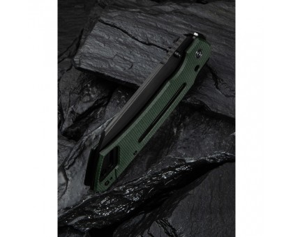 Ніж складаний Civivi Buster FG Green C24052-3: Надійність та стиль Ніж складаний Civivi Buster FG Green C24052-3: Надійність та стиль