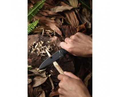 Ніж Ganzo G806BW-BK чорний з чохлом – якість та надійність від Ganzo