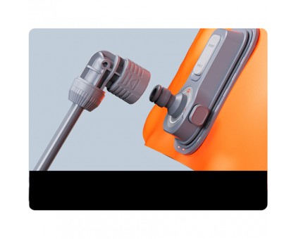 Портативний душ Flextail Tiny Shower Bucket 20л з насосом, помаранчевий