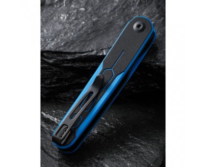Ніж складаний Civivi KwaiQ Milled Blue/Black C23015-3 Ніж складаний Civivi KwaiQ Milled Blue/Black C23015-3