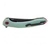 Ніж CJRB Gobi Black Blade, AR-RPM9 Steel, ц:mint green
