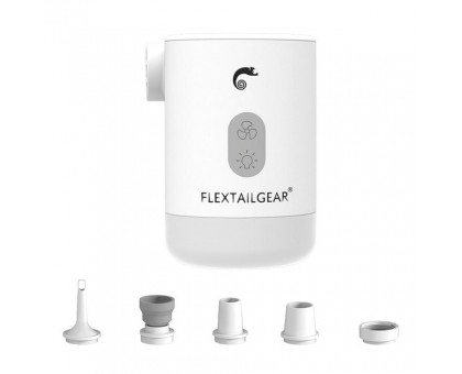 Насос Flextail Max Pump 2 Pro: Ліхтар-Powerbank для Кемпінгу, Білий Насос Flextail Max Pump 2 Pro: Ліхтар-Powerbank для Кемпінгу, Білий