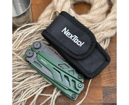 Мультитул NexTool Flagship Pro зелений: універсальність та міць Мультитул NexTool Flagship Pro зелений: універсальність та міць