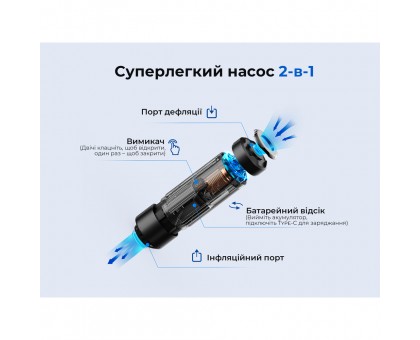 Купити Flextail Zero Pump (чорний) - Портативний міні-насос Купити Flextail Zero Pump (чорний) - Портативний міні-насос
