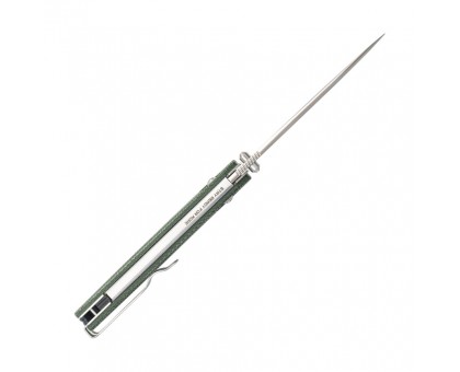 Ніж складаний SRM Terrier 258L-MG2 зелений – надійність та стиль