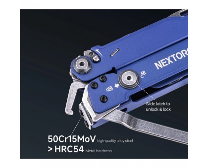 Мультитул Nextorch Pioneer MT20 синій: Надійний інструмент Nextorch