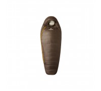 Спальник з натуральним пухом Naturehike Snowbird CNK2550WS014, p-р M, темно-коричневий 400 г