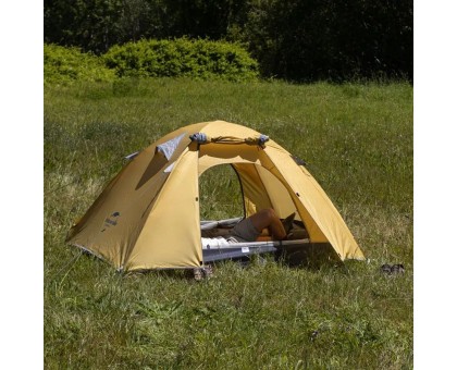 Намет двомісний Naturehike P-Series NH18Z022-P, 210T/65D, темний хакі