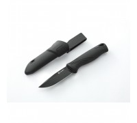 Ніж Ganzo G807BW-BK чорний з чохлом