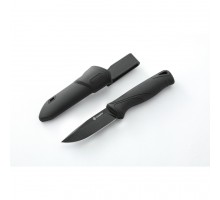 Ніж Ganzo G807BW-BK чорний з чохлом