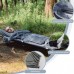 Тепла флісова підкладка Naturehike для спального мішка графіт