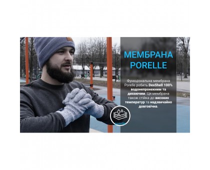 Шапка водонепроникна Dexshell Watch Beanie, чорна