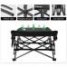Ліжко складане Naturehike CNK2300WS010 чорне: міцний Oxford для комфорту