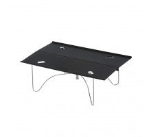 Складаний стіл Naturehike CNK2450JJ024, 31х21 см, алюміній, чорний