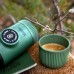 Портативна еспресо-кавоварка Wacaco Nanopresso зелена з чохлом