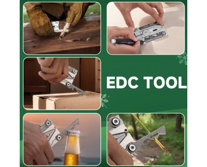 Мультитул NexTool Silver Blade EDC: Ідеальний для щоденного використання.