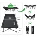 Ліжко складане Naturehike CNK2300WS010 чорне: міцний Oxford для комфорту