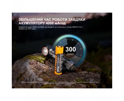 Купити Мультиліхтар Fenix HM61R V3.0: Яскравий Налобний Ліхтар Fenix для Туризму