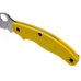 Ніж Spyderco Salt UK Penknife, LC200N, полусеррейтор ц:yellow