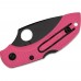 Ніж Spyderco Dragonfly 2 Black Blade, S30V, ц:pink