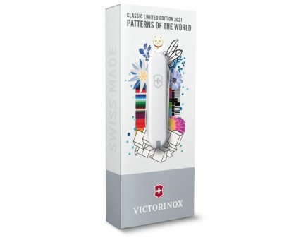 Складной нож Victorinox CLASSIC LE "Porcelain Elegance" 58мм/1сл/7функ/цветн/чехол /ножн