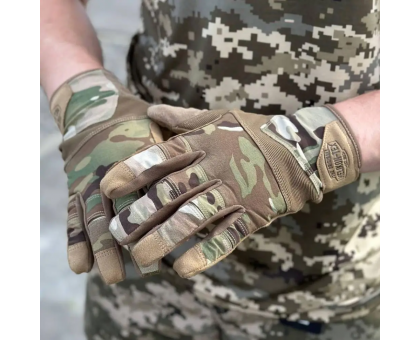 Тактичні рукавички Helikon-Tex Range: PenCott WildWood/Coyote A - купити в Україні