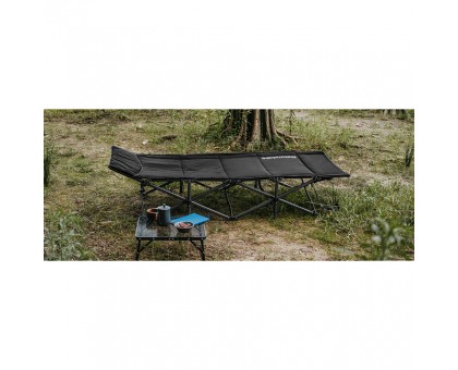 Ліжко складане Naturehike CNK2300WS010 чорне: міцний Oxford для комфорту Ліжко складане Naturehike CNK2300WS010 чорне: міцний Oxford для комфорту
